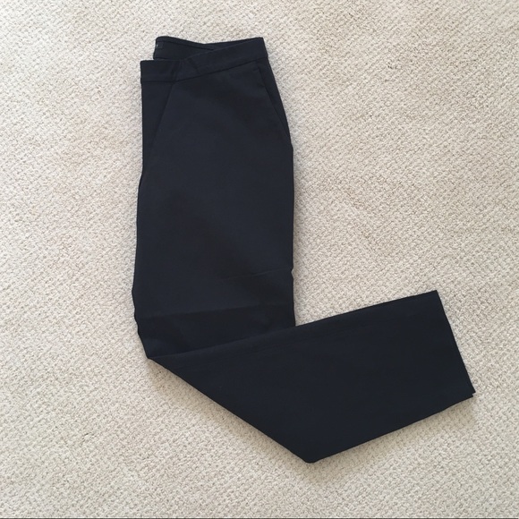 Theory Black Stretch Pants - Picture 1 of 5